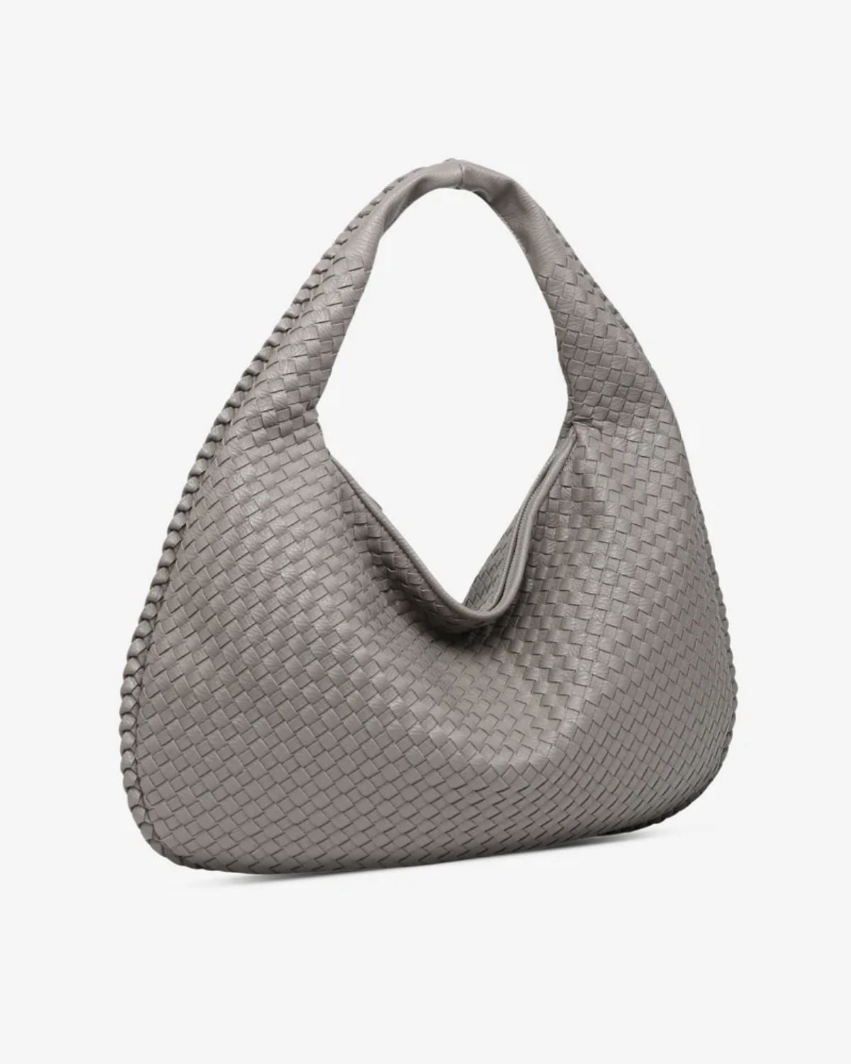 Ava | Oversized gevlochten tote bag