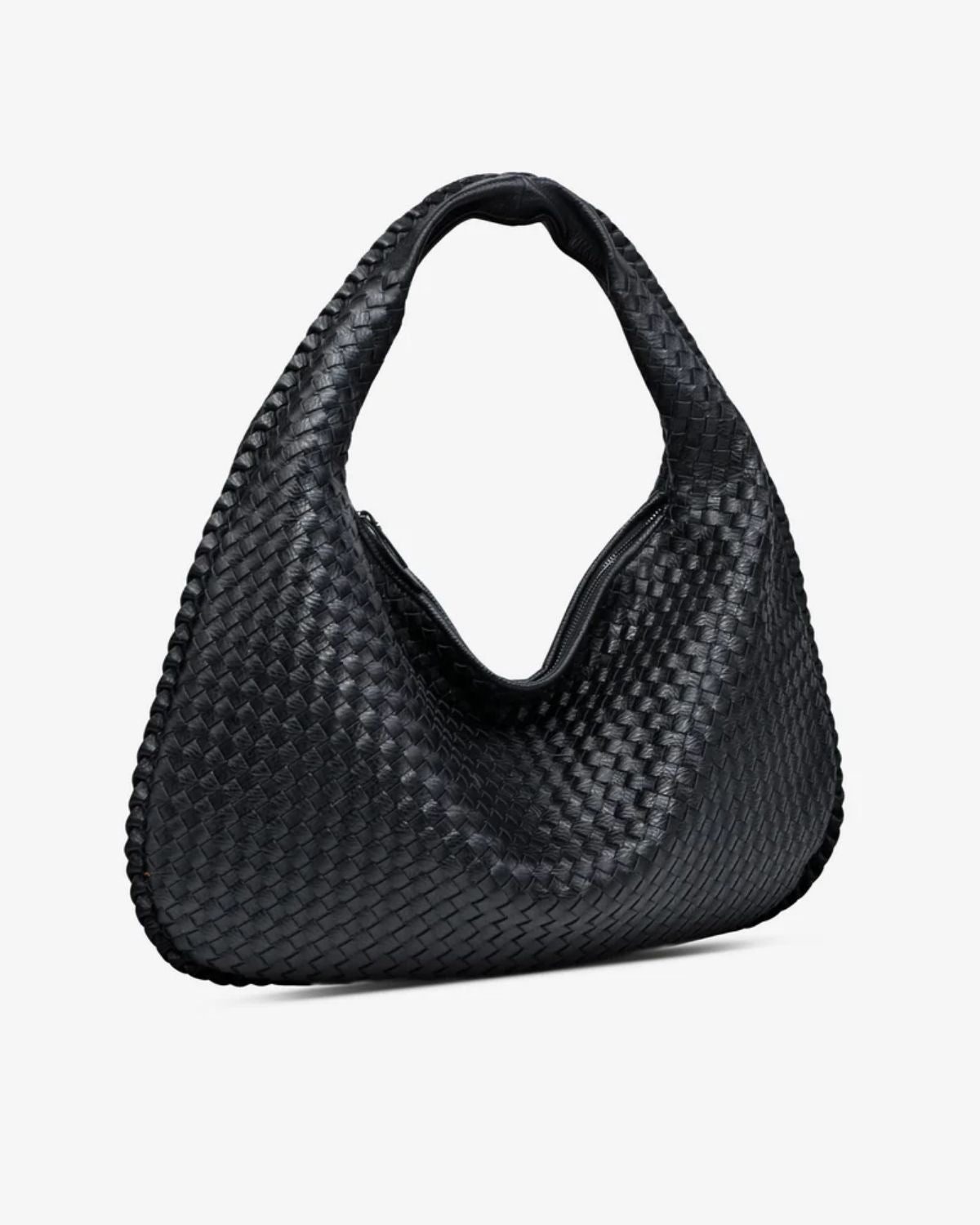 Ava | Oversized gevlochten tote bag