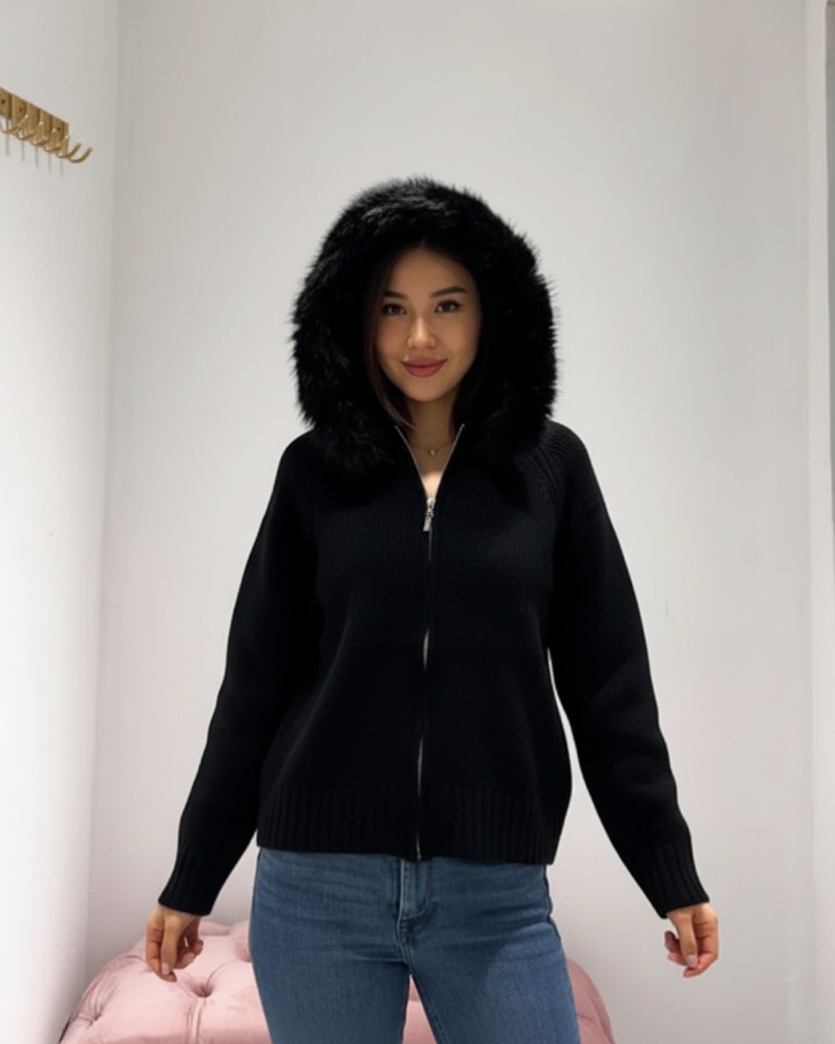Luxe winter Imitatiebont vest voor Dames