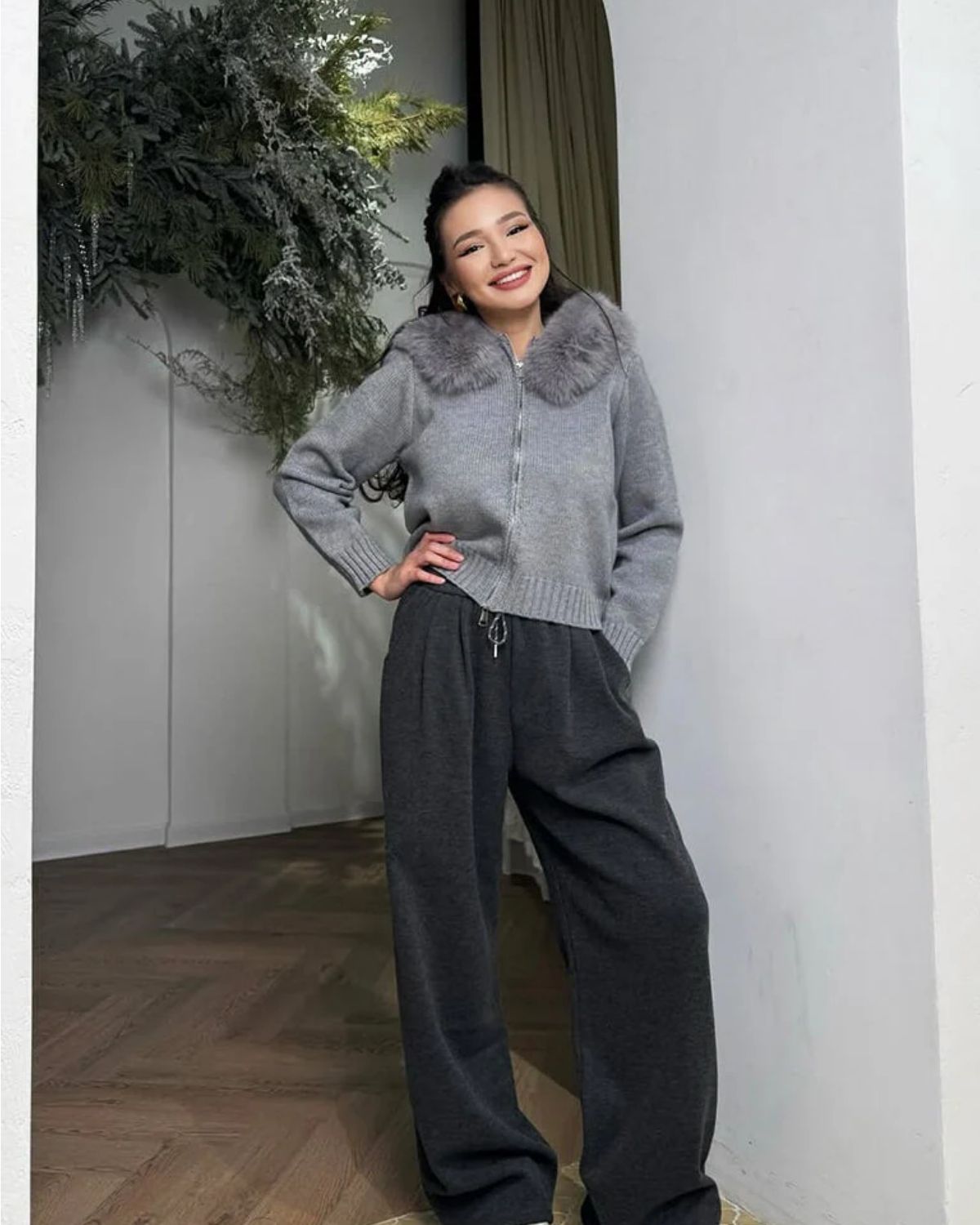 Luxe winter Imitatiebont vest voor Dames