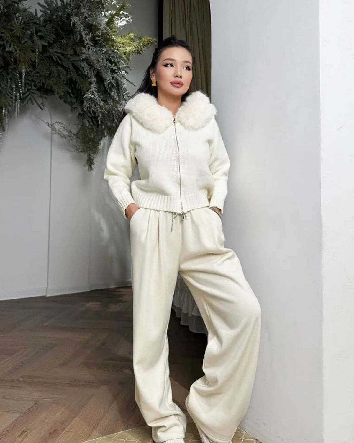 Luxe winter Imitatiebont vest voor Dames